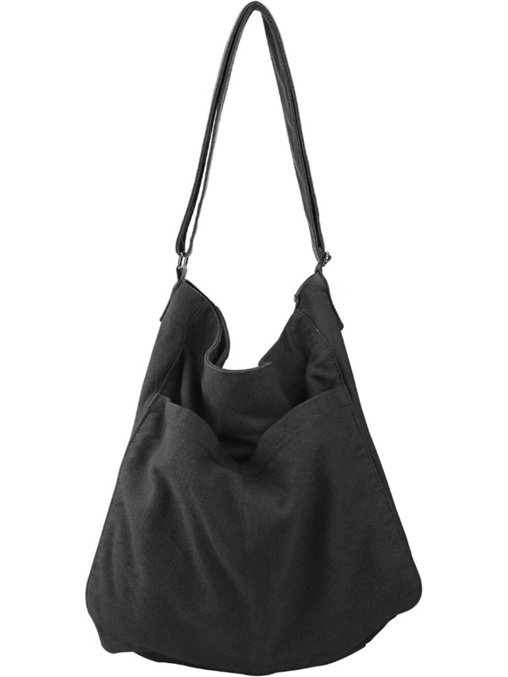 Stylish Canvas Tote Hobo Messenger Bag - Large Crossbody Shoulder Bag for Travel